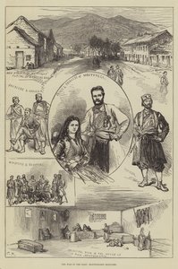 La guerra en el este, bocetos montenegrinos